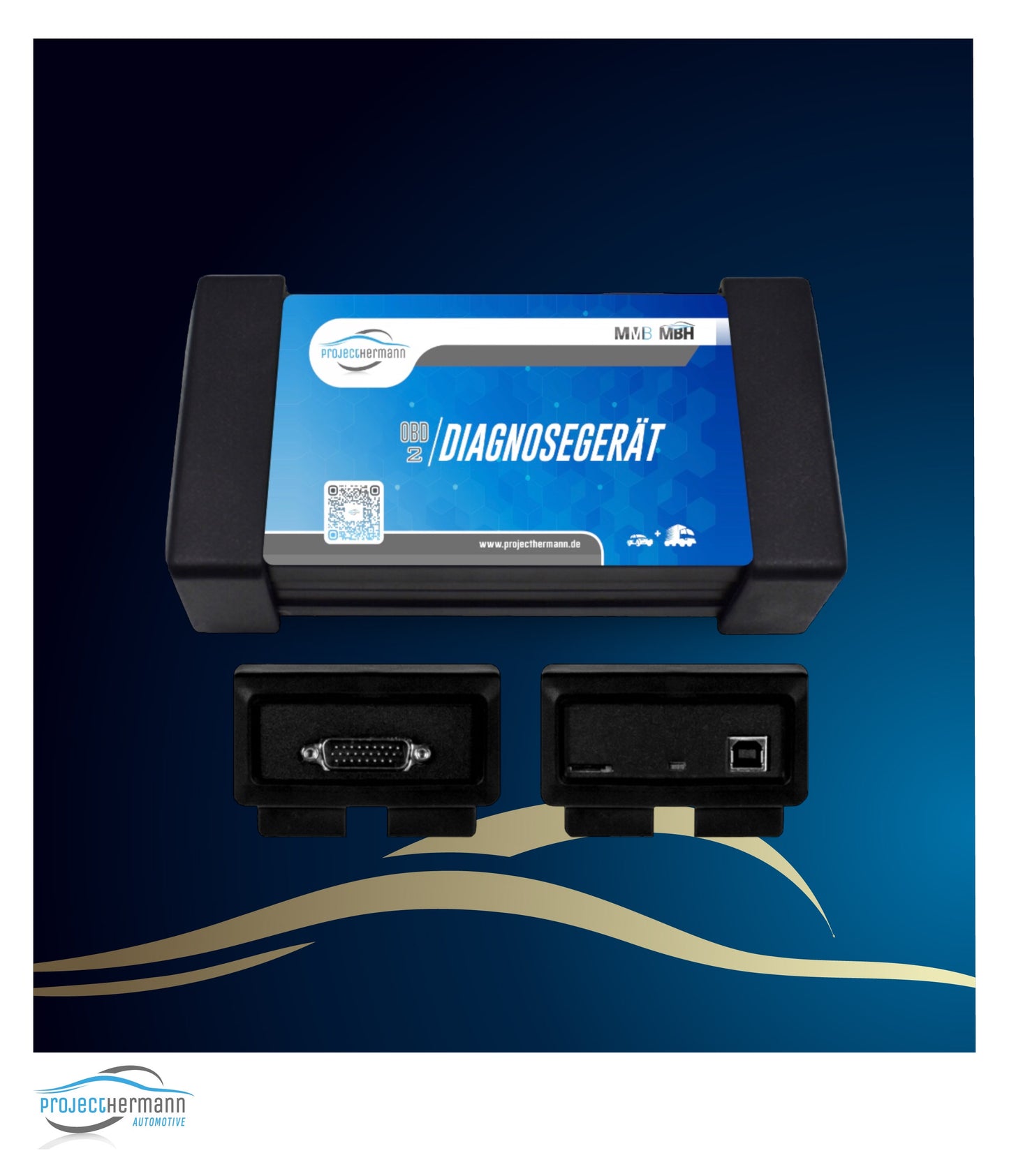 PROFI OBD2 Bluetooth Diagnosegerät + PROFI Diagnosesoftware Neue Version