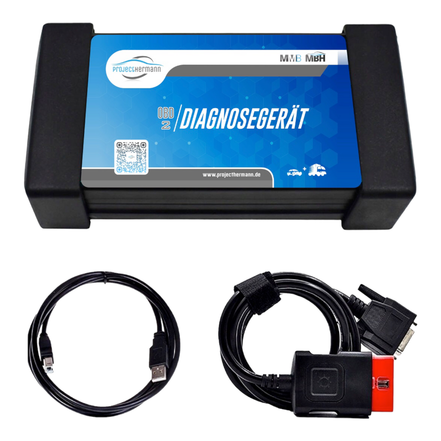 PROFI OBD2 Bluetooth Diagnosegerät + PROFI Diagnosesoftware Neue Version