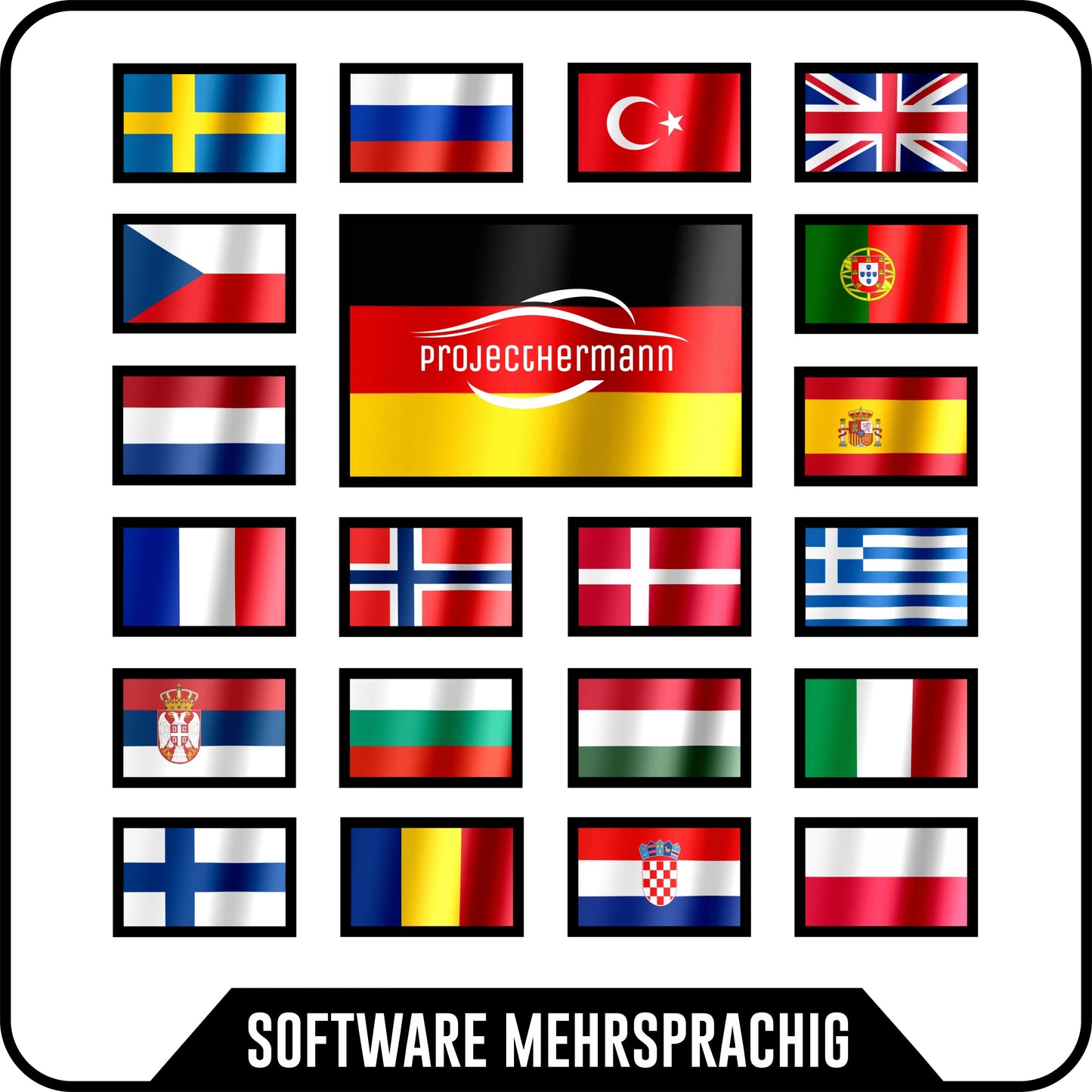 PROFI OBD2 Bluetooth Diagnosegerät + PROFI Diagnosesoftware